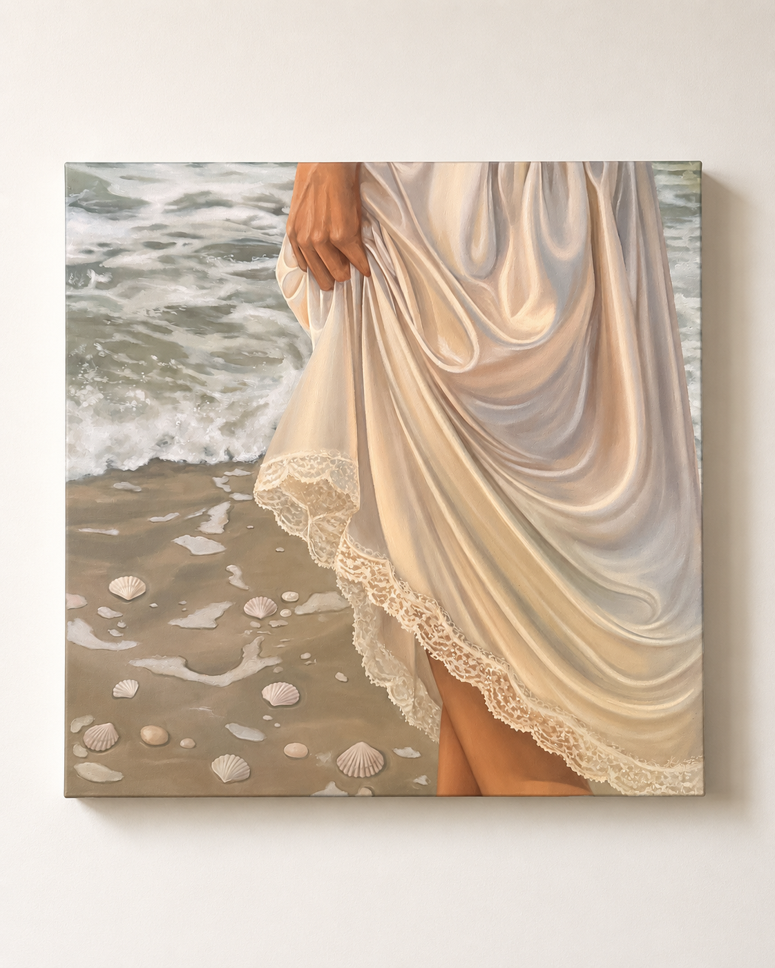 Venus of the Shoreline — Original Oil Painting