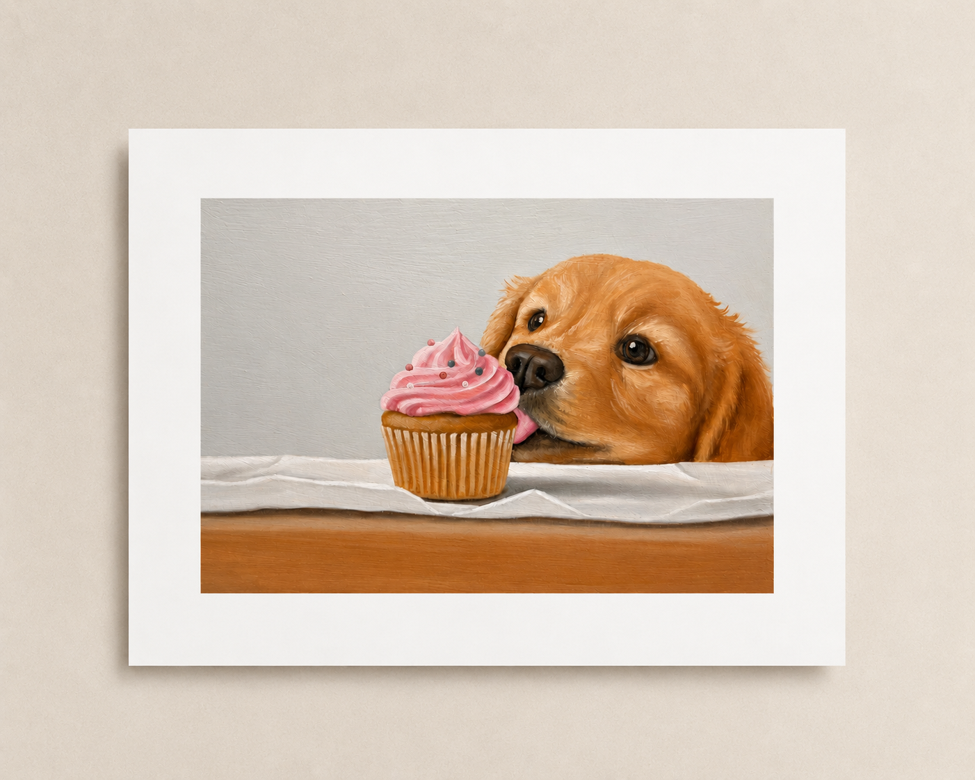 Just One Bite— Art Print