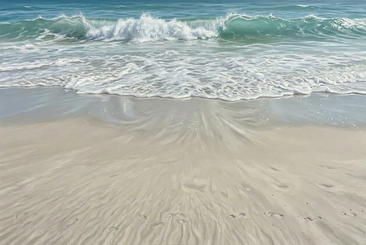 Where the Ocean Meets the Canvas